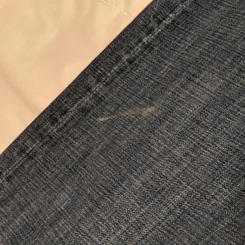 Levi's 501 Straight Fit Mid Blue Wash Jeans - Actual Size 33 x 27.5 - Picture 6 of 10